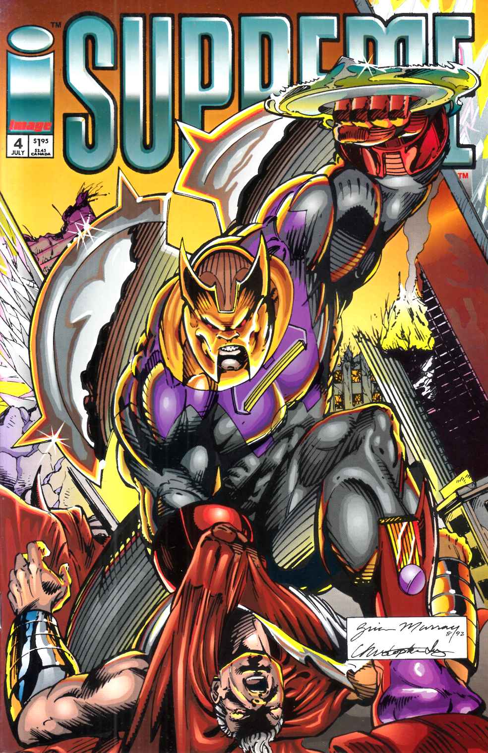 Supreme #4 Near Mint (9.4) [Image Comic] THUMBNAIL
