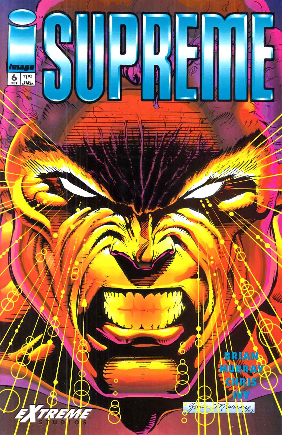 Supreme #6 Near Mint (9.4) [Image Comic] LARGE
