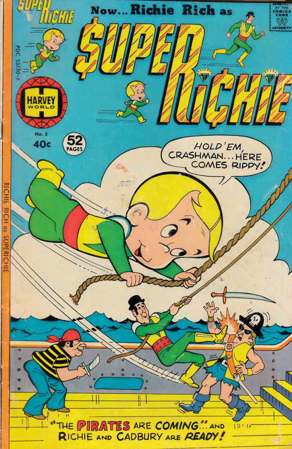 Super Richie #5 Very Good (4.0) [Harvey Comic] THUMBNAIL