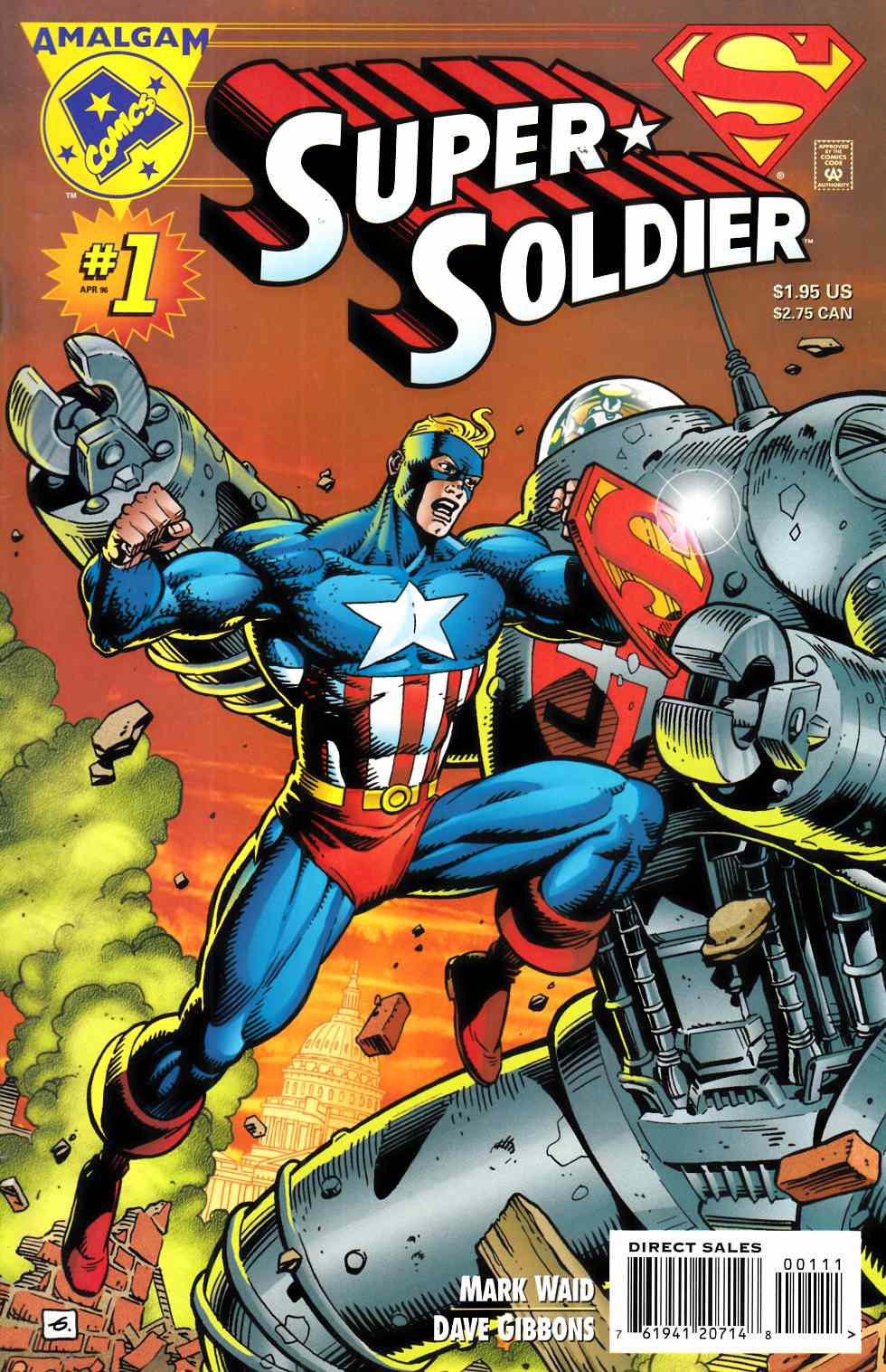 Super Soldier #1 Fine (6.0) [DC Comic] LARGE