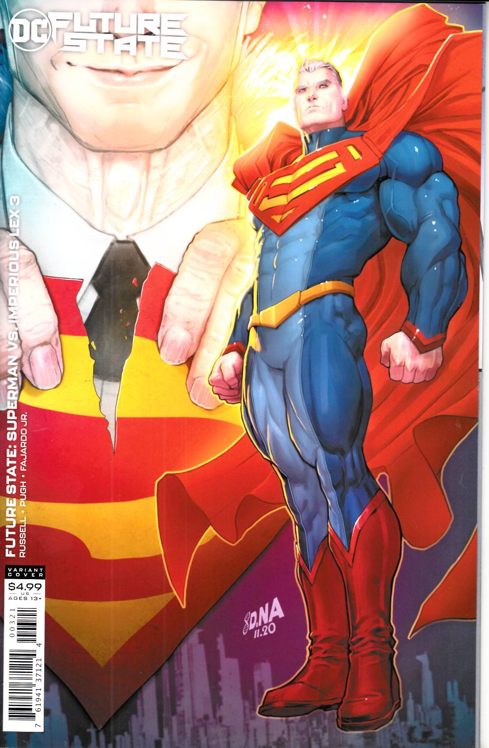 Future State Superman vs Imperious Lex #3 Nakayama Variant Cover Near Mint (9.4) [DC Comic] THUMBNAIL