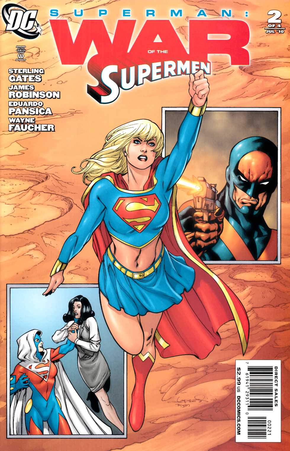Superman War of the Supermen #2 Lopresti Variant Cover Very Fine (8.0) [DC Comic] LARGE