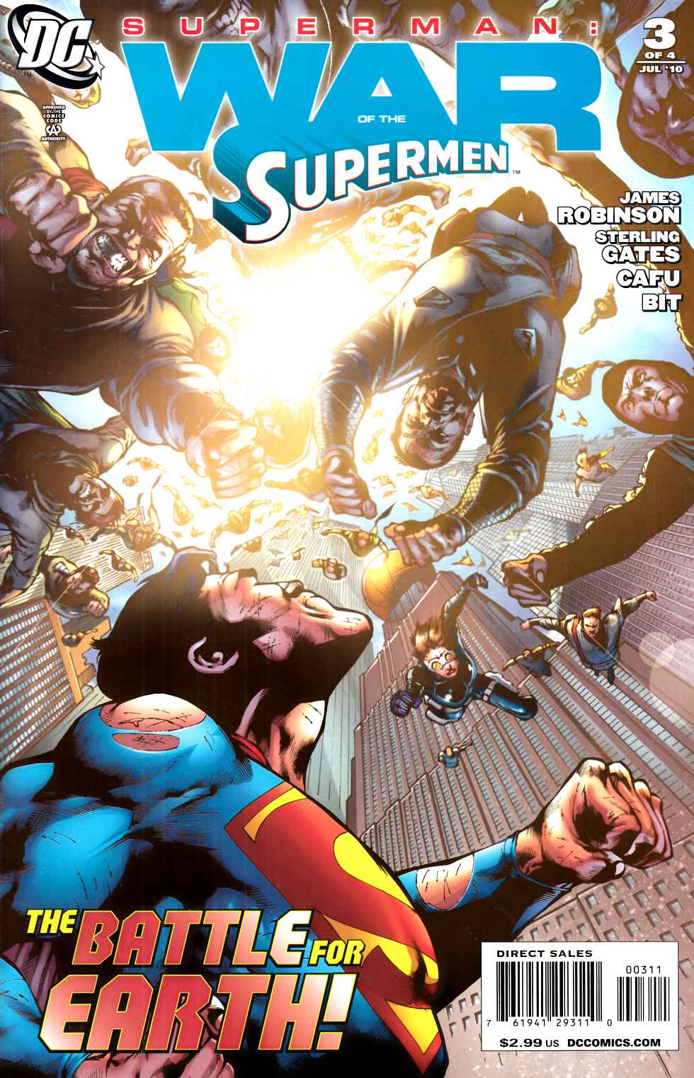 Superman War of the Supermen #3 Very Fine (8.0) [DC Comic] LARGE