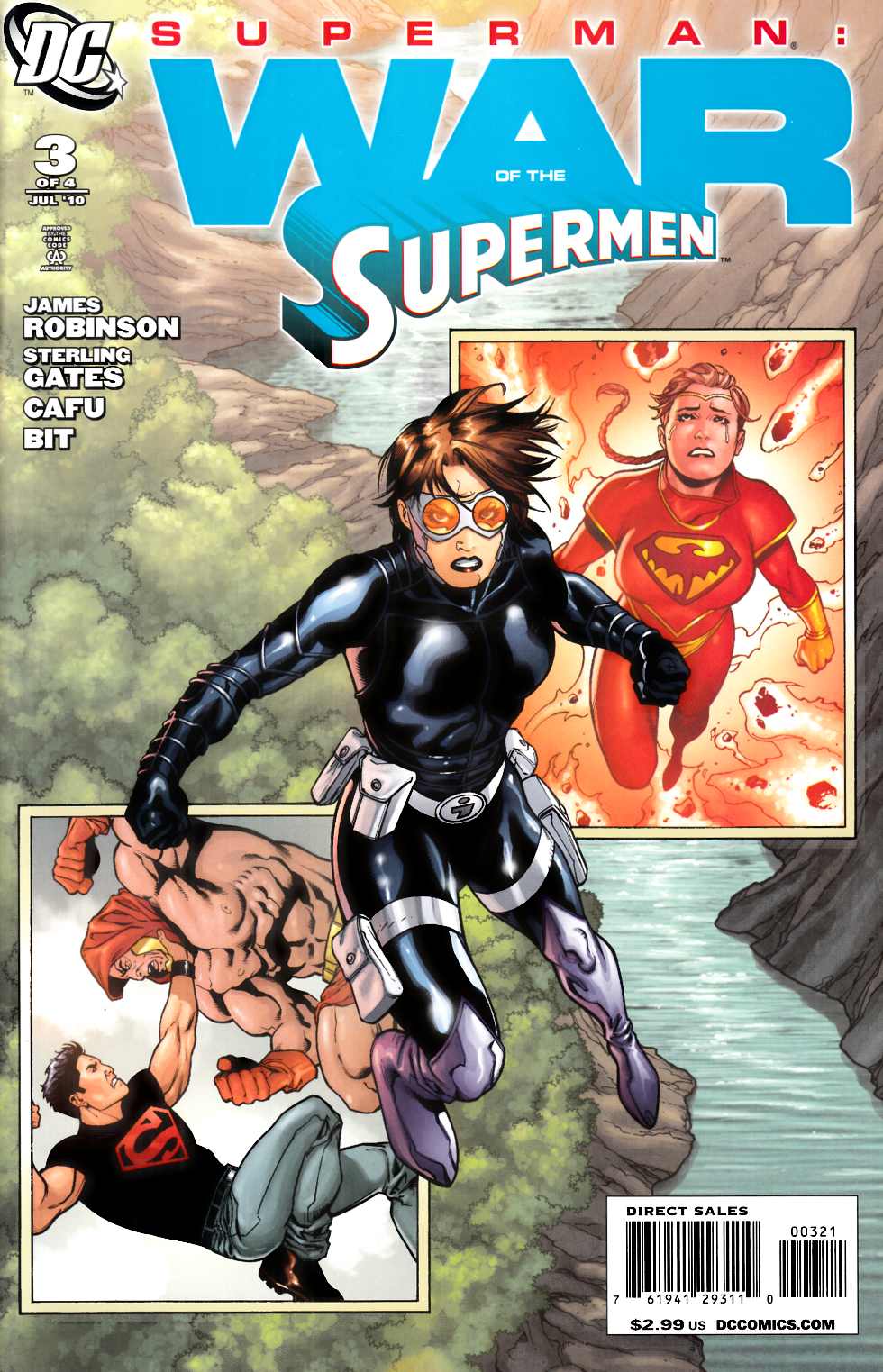 Superman War of the Supermen #3 Lopresti Variant Cover Near Mint (9.4) [DC Comic] LARGE