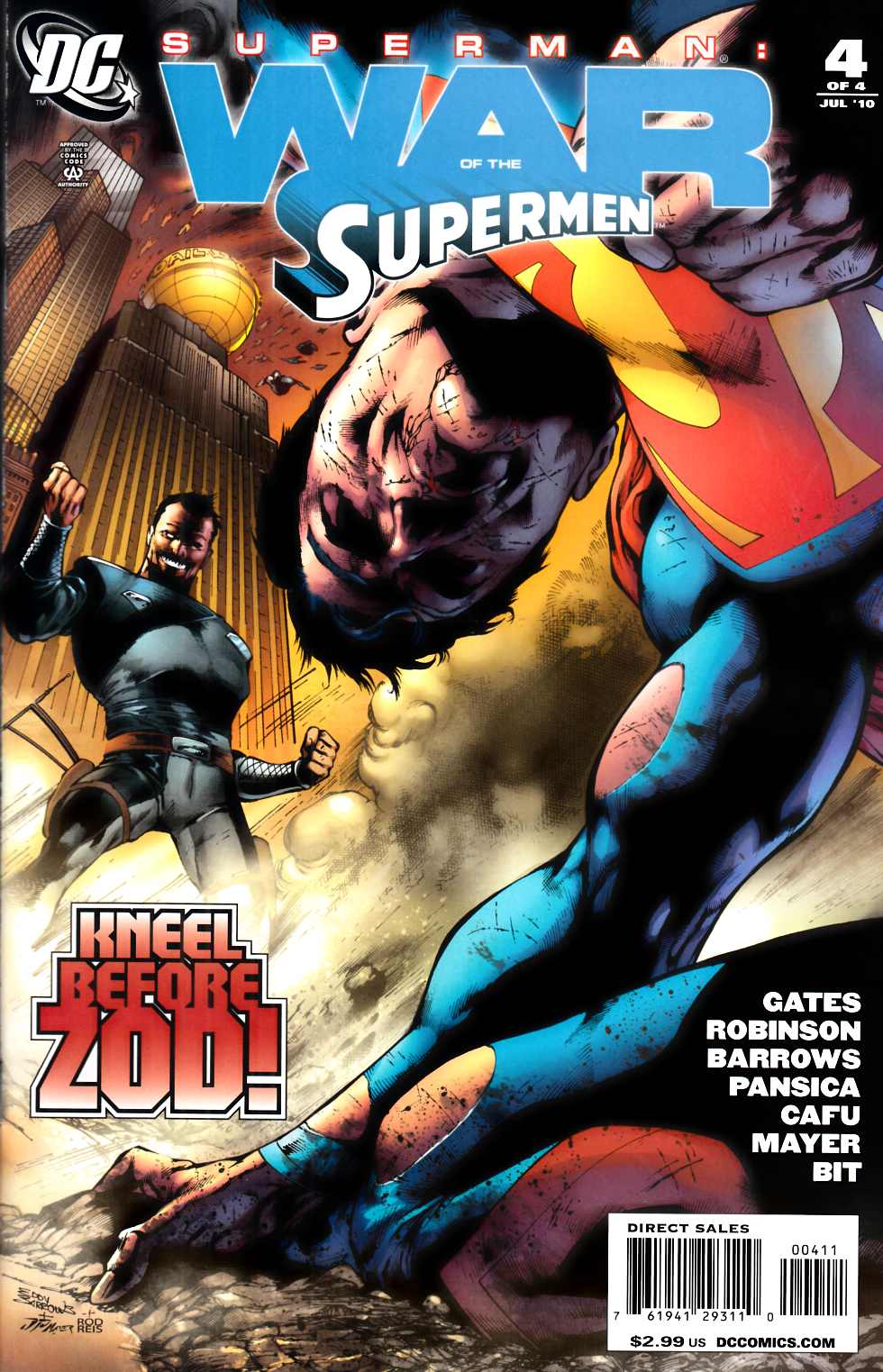 Superman War of the Supermen #4 Very Fine (8.0) [DC Comic] LARGE