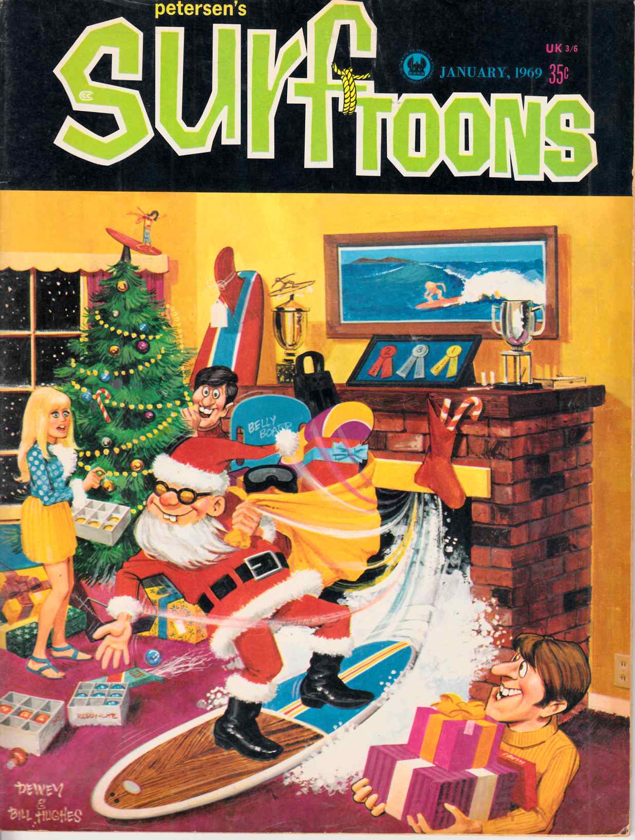 Surftoons #7 Very Good Plus (4.5) [Peterson Comic] THUMBNAIL