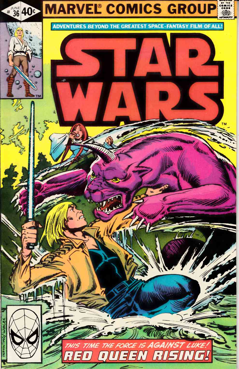 Star Wars #36 Very Fine/Near Mint (9.0) [Marvel Comic] LARGE
