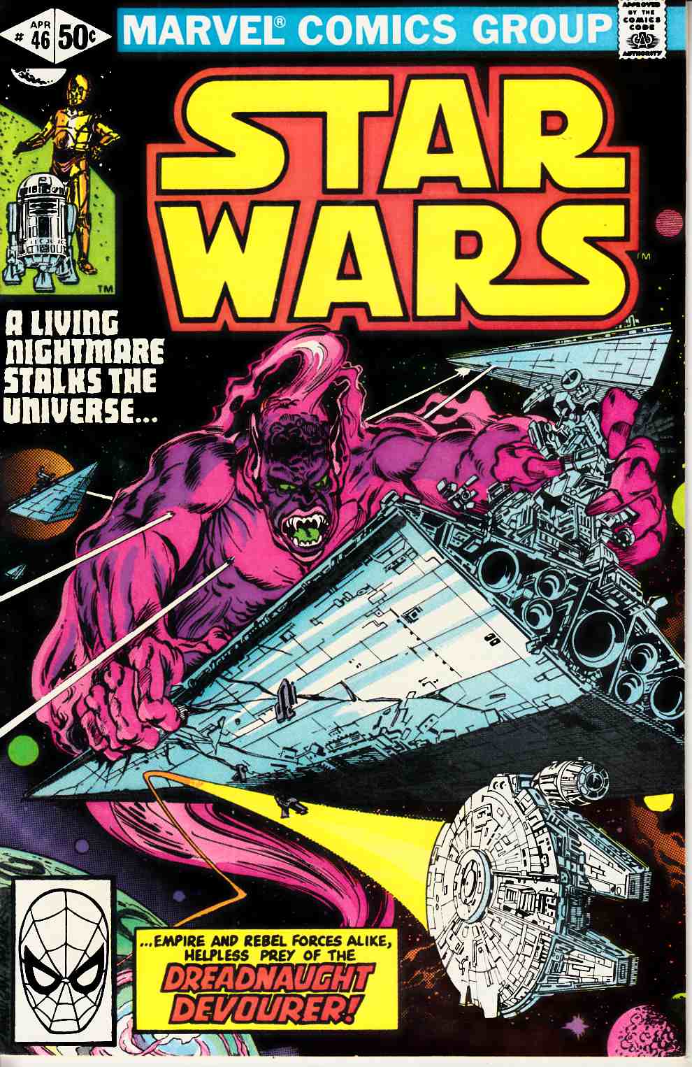 Star Wars #46 Very Fine (8.0) [Marvel Comic] LARGE