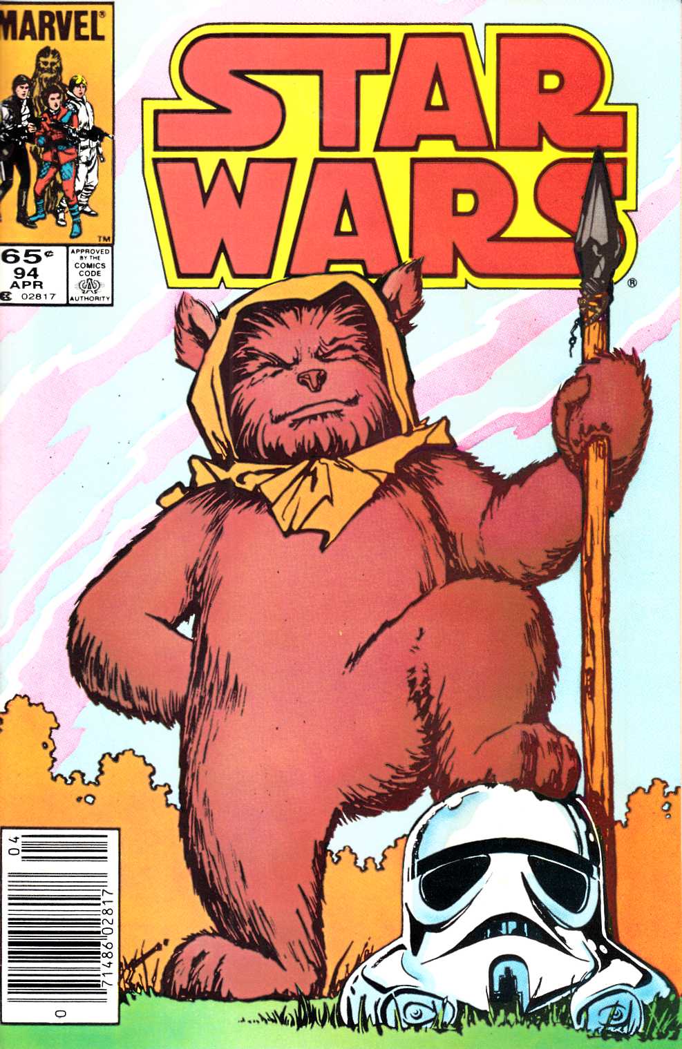 Star Wars #94 Newsstand Edition Very Fine (8.0) [Marvel Comic] THUMBNAIL