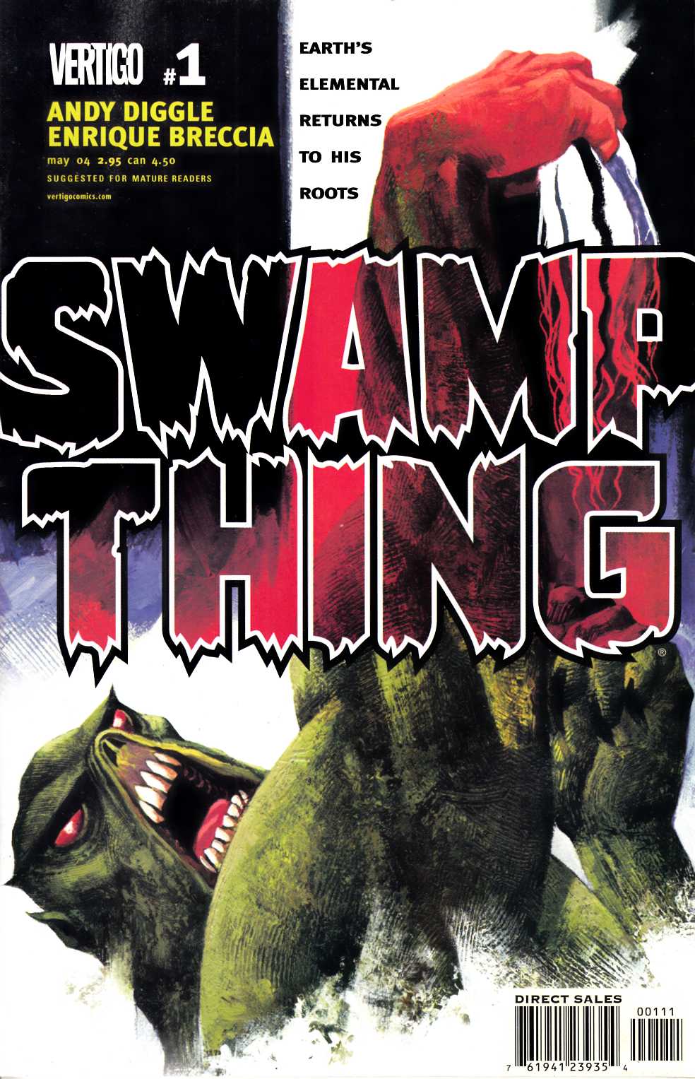 Swamp Thing #1 Near Mint Minus (9.2) [DC Comic] THUMBNAIL