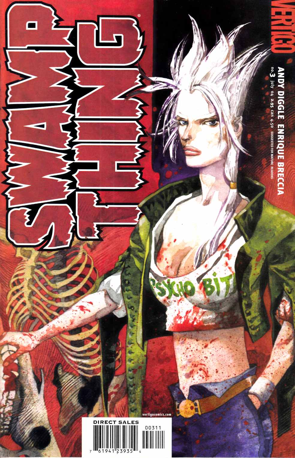 Swamp Thing #3 Near Mint (9.4) [DC Comic] LARGE