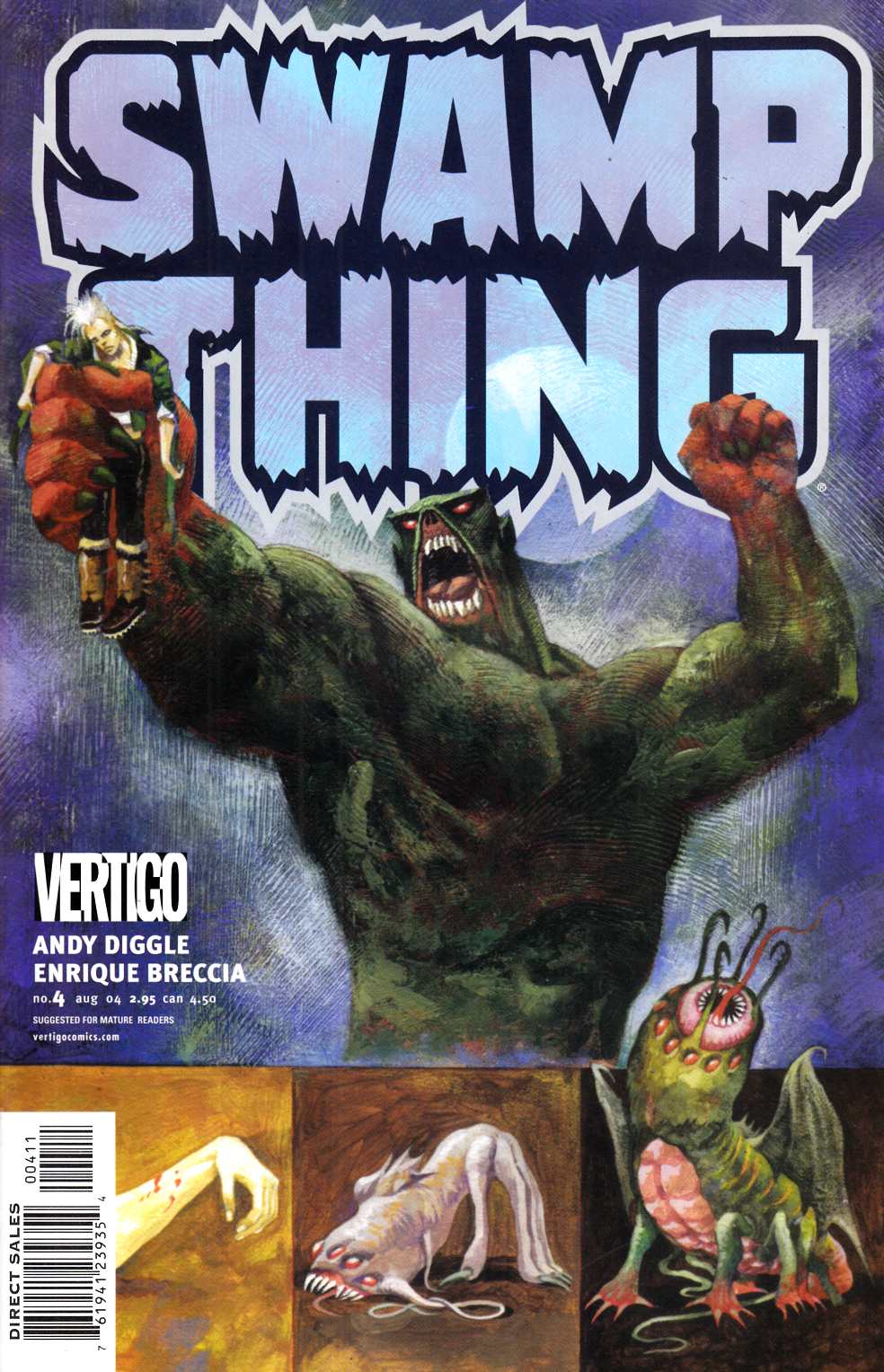 Swamp Thing #4 Near Mint (9.4) [DC Comic] LARGE