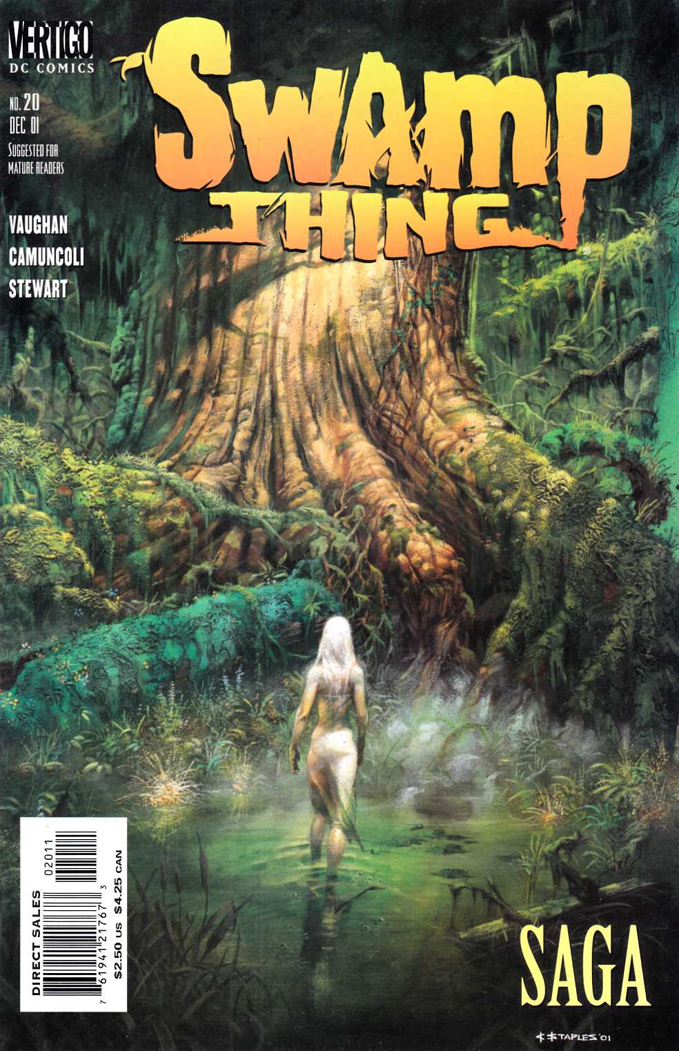 Swamp Thing #20 Very Fine (8.0) [DC Comic] LARGE