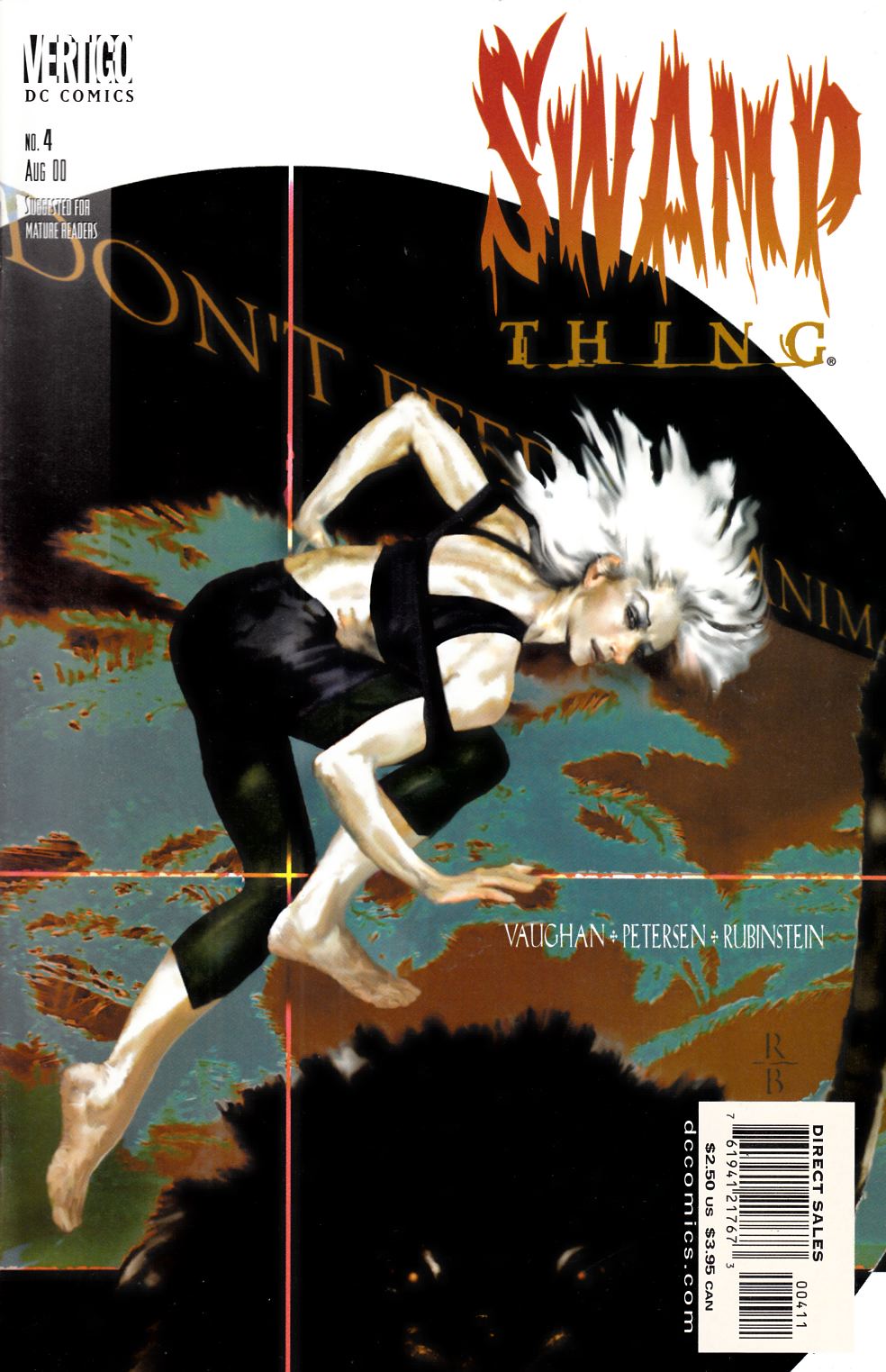 Swamp Thing #4 Near Mint (9.4) [DC Comic] LARGE