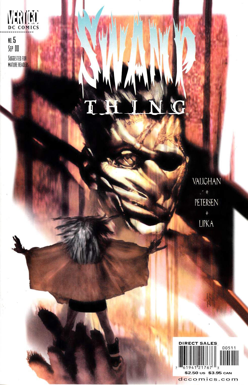 Swamp Thing #5 Near Mint (9.4) [DC Comic] LARGE