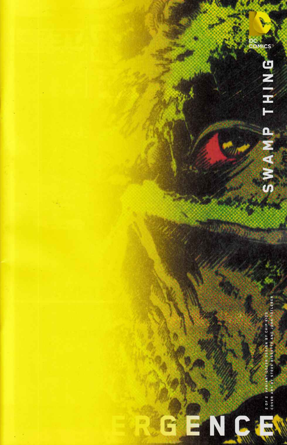 Convergence Swamp Thing #2 Chip Kidd Variant Cover [DC Comic] LARGE