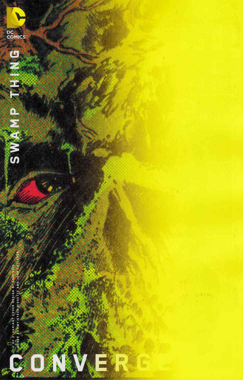 Convergence Swamp Thing #1 Chip Kidd Variant Cover [DC Comic] THUMBNAIL