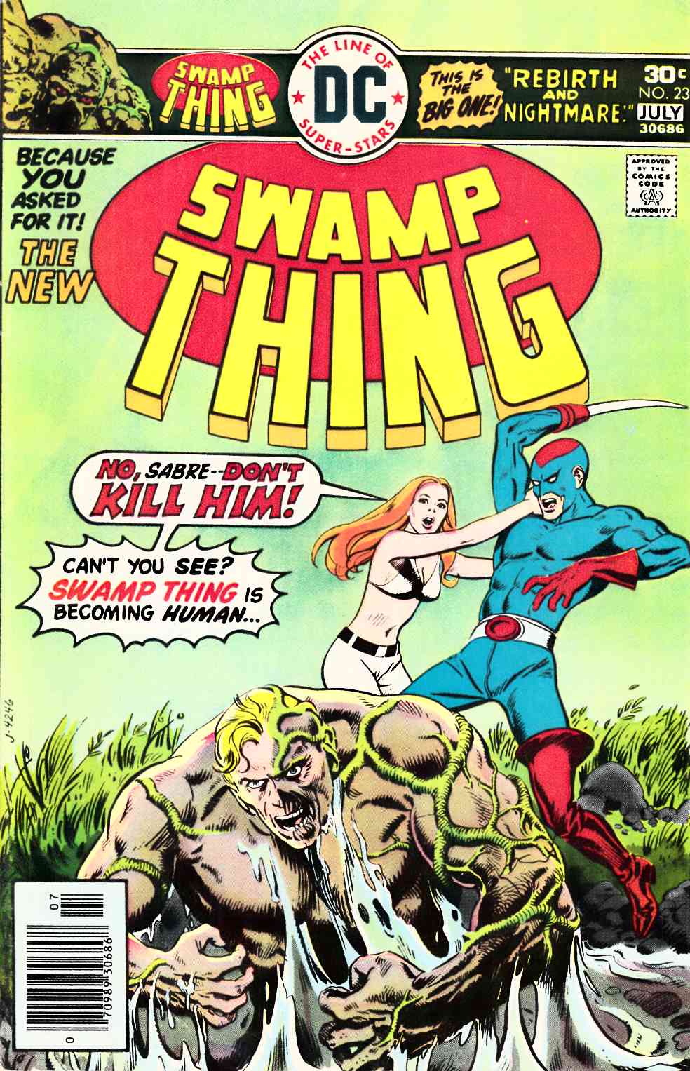 Swamp Thing #23 Very Fine (8.0) [DC Comic] THUMBNAIL