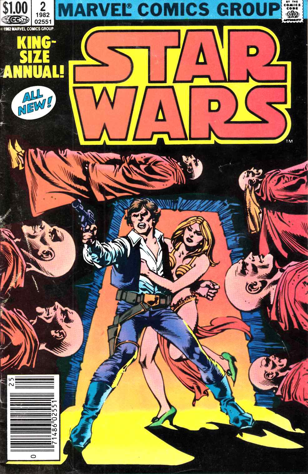 Star Wars Annual #2 Newsstand Edition Fine (6.0) [Marvel Comic] THUMBNAIL