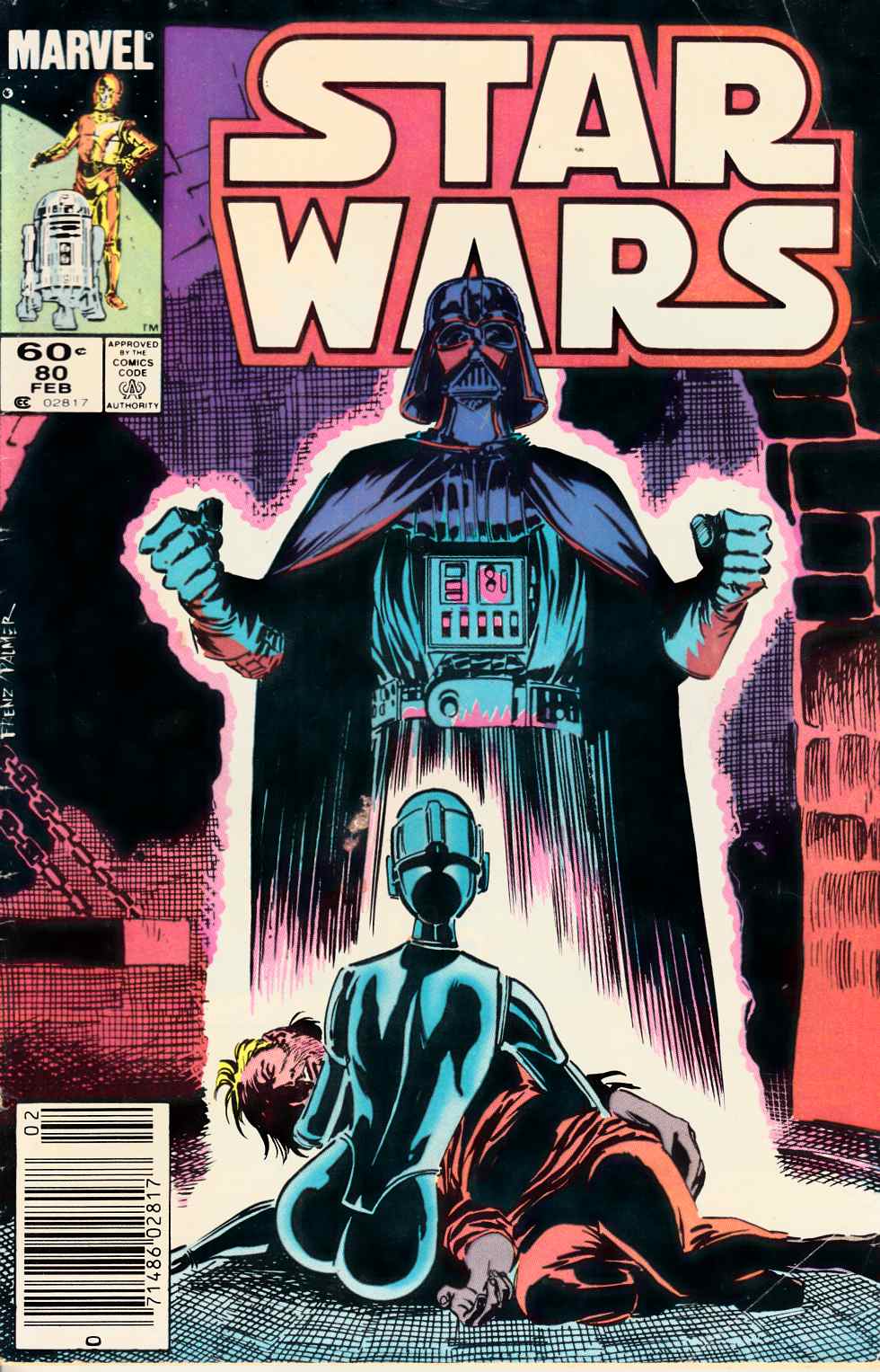 Star Wars #80 Newsstand Edition Fine (6.0) [Marvel Comic] THUMBNAIL