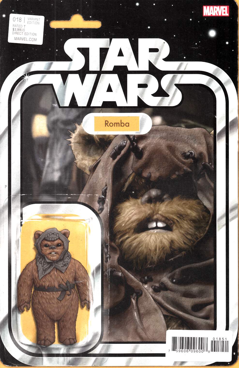 Star Wars #18 Action Figure Variant Cover Near Mint (9.4) [Marvel Comic] THUMBNAIL