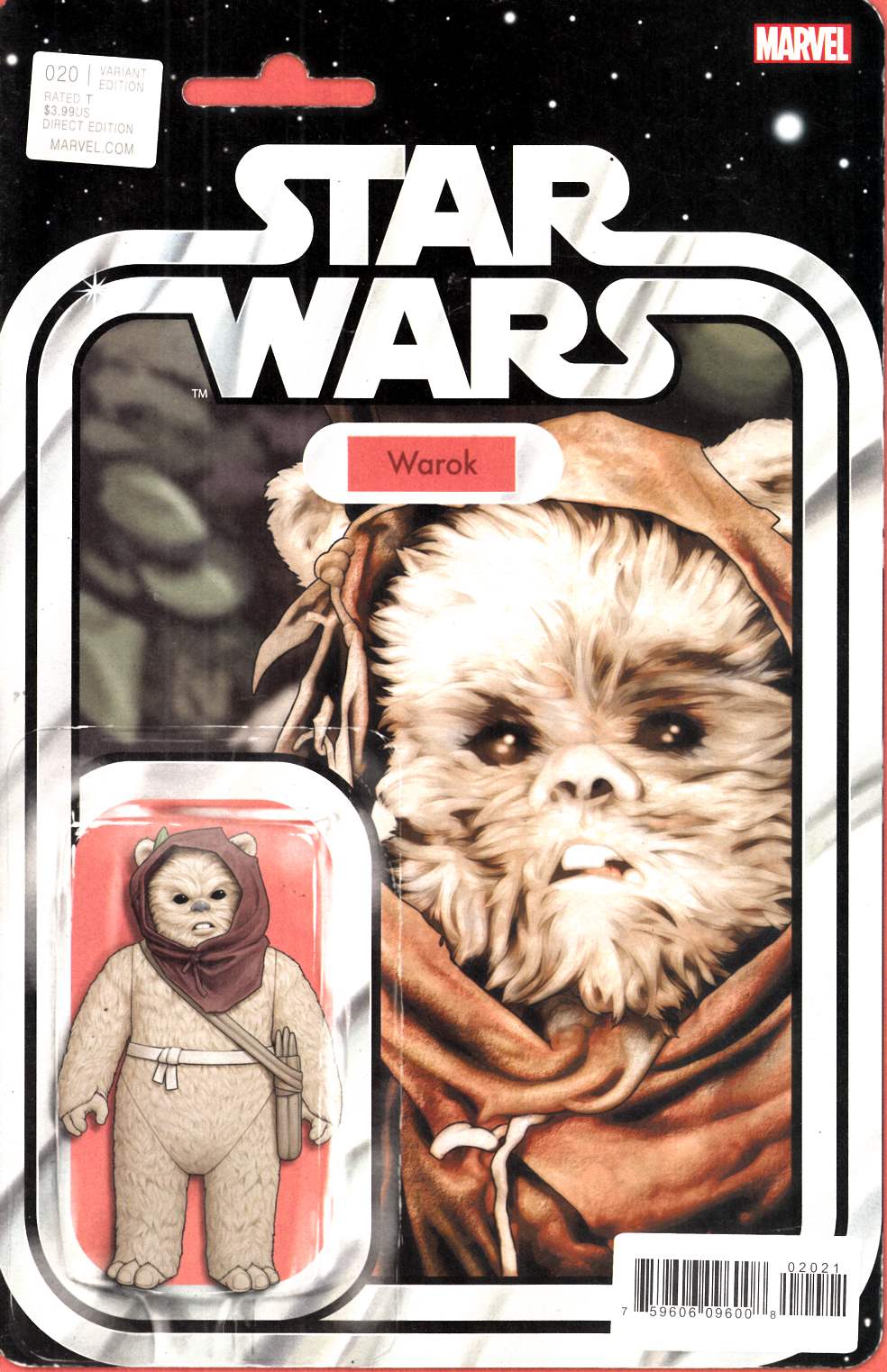 Star Wars #20 Action Figure Variant Cover Near Mint (9.4) [Marvel Comic] THUMBNAIL