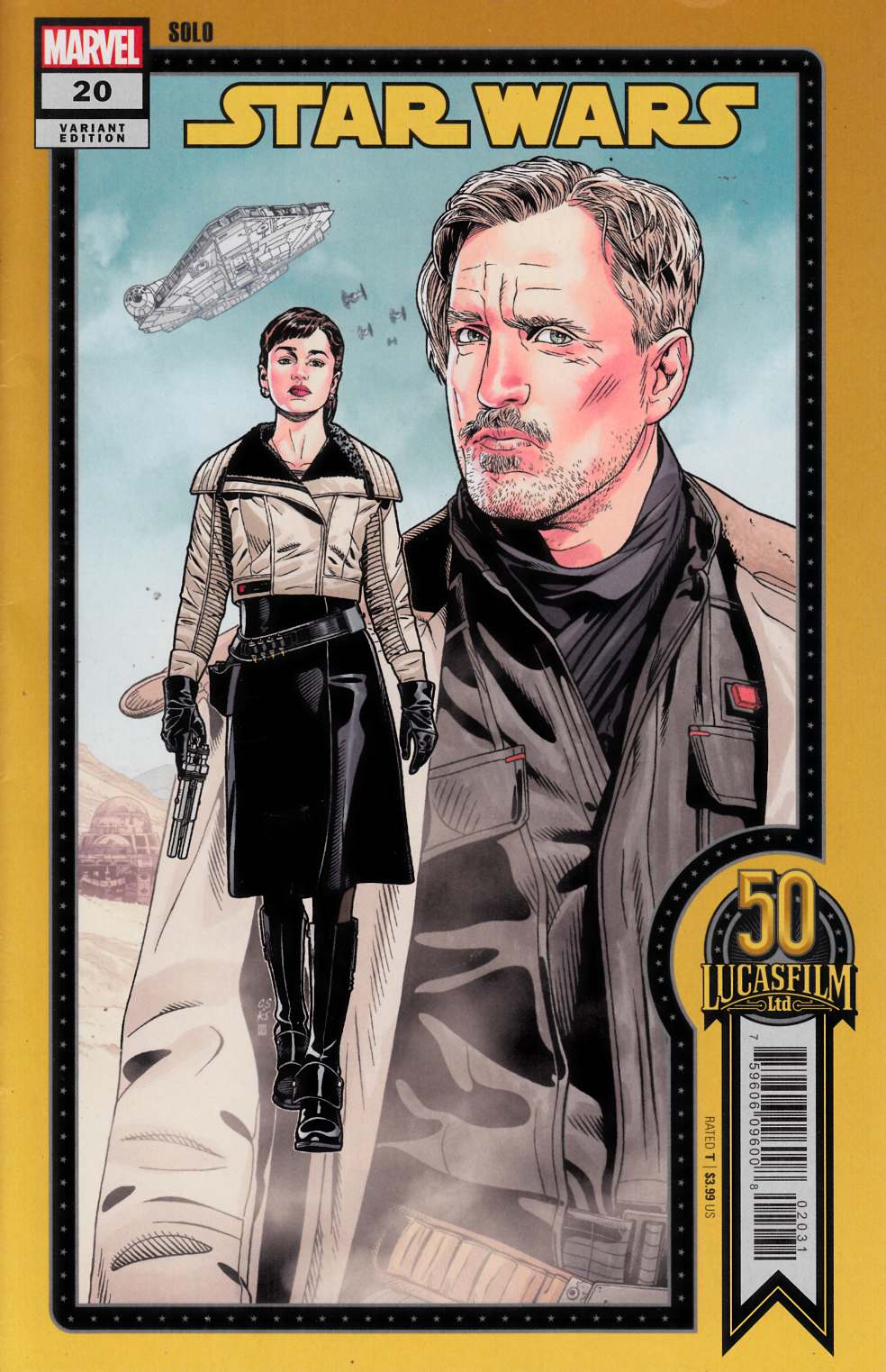 Star Wars #20 Lucasfilm Variant Cover Near Mint (9.4) [Marvel Comic] THUMBNAIL