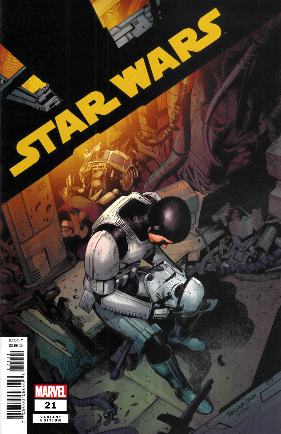 Star Wars #21 Pagulayan Variant Cover Near Mint (9.4) [Marvel Comic] THUMBNAIL