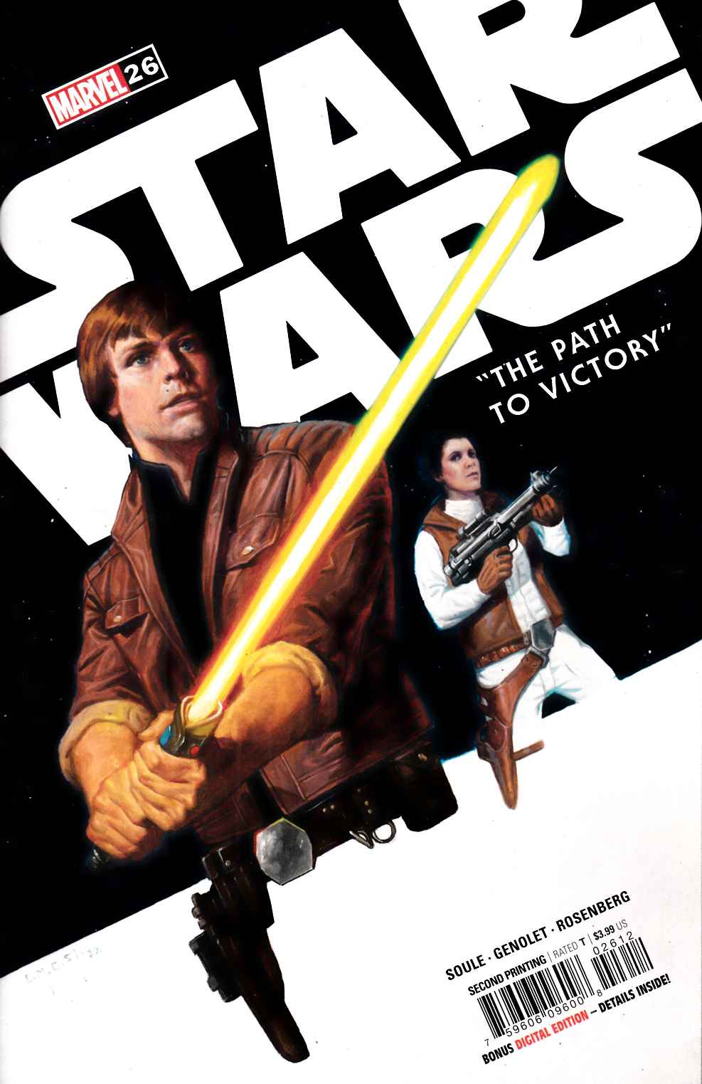 Star Wars #26 Second Printing Near Mint (9.4) [Marvel Comic] LARGE
