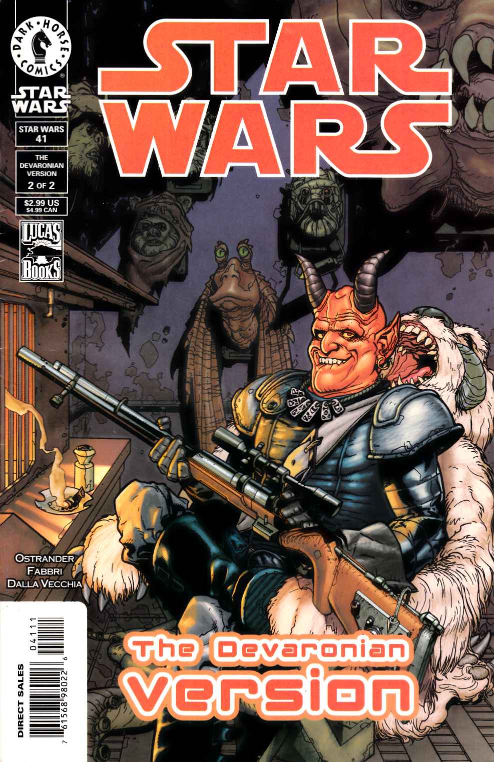 Star Wars #41 Very Good (4.0) [Dark Horse Comic] THUMBNAIL