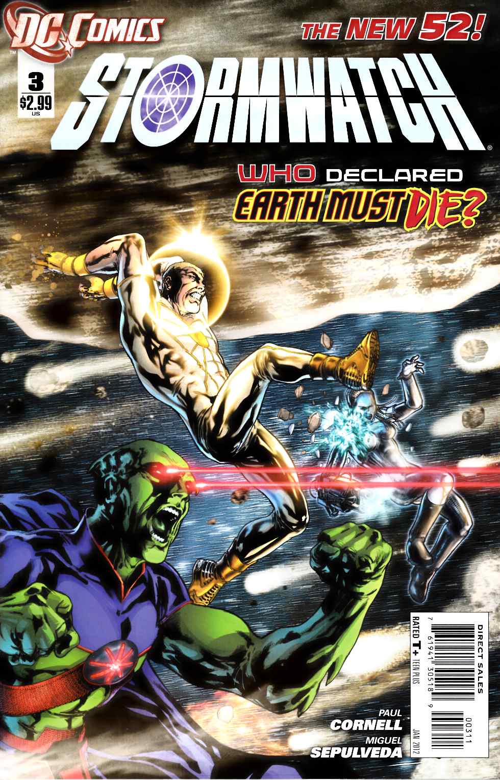 Stormwatch #3 Very Fine (8.0) [DC Comic] LARGE