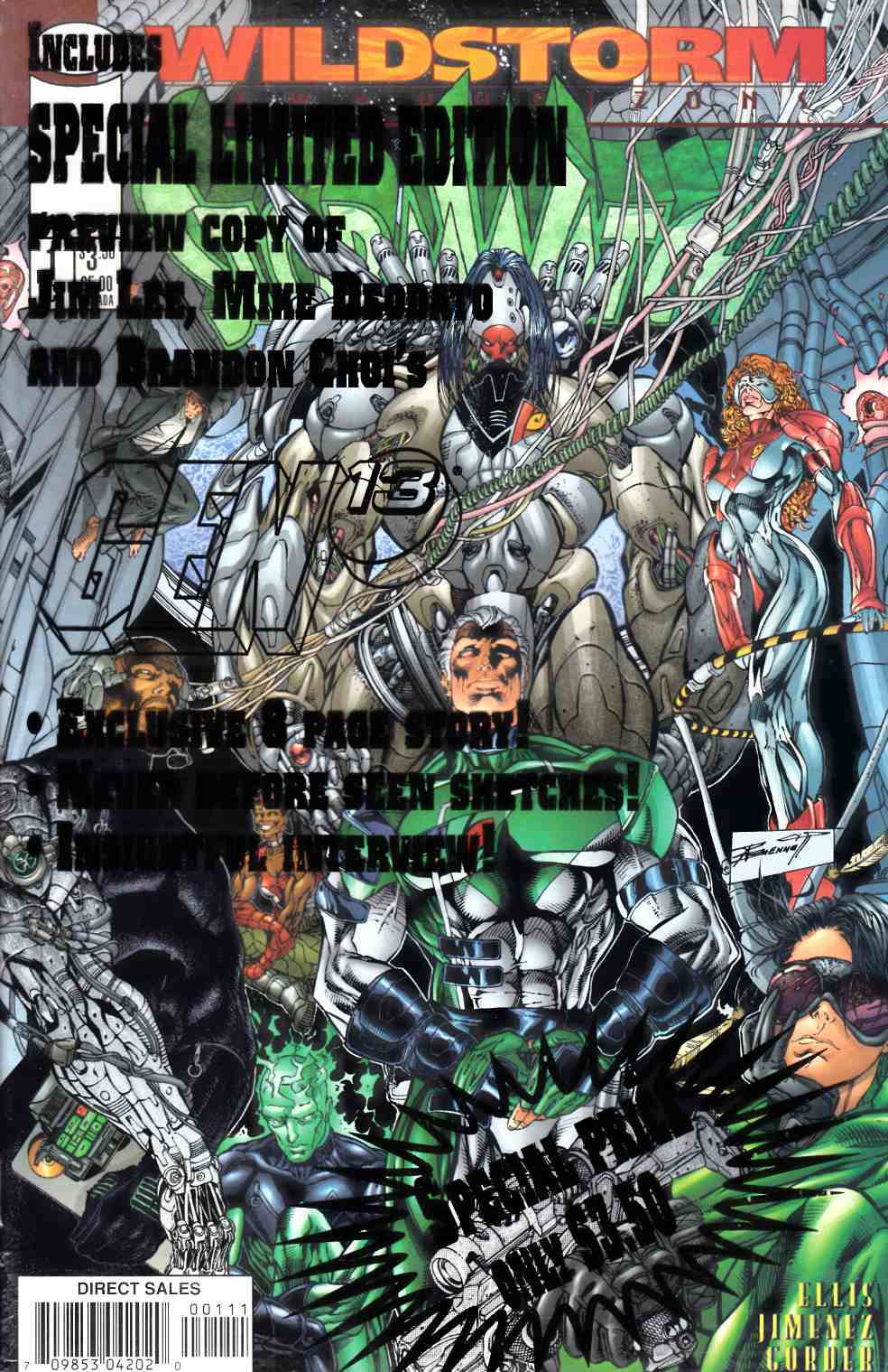 Stormwatch #1 Polybagged Edition Near Mint (9.4) [Image Comic] THUMBNAIL