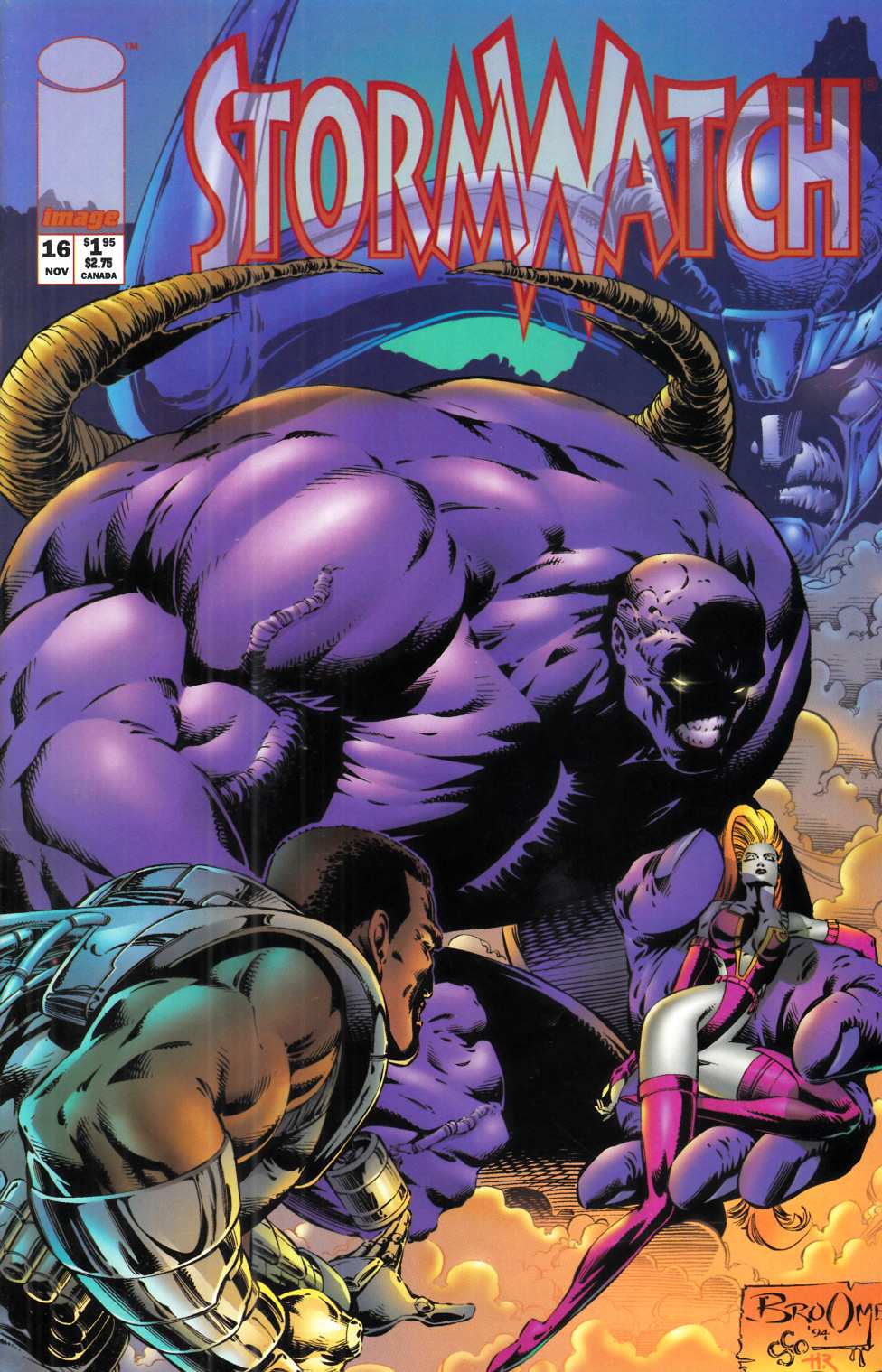 Stormwatch #16 Very Fine (8.0) [Image Comic] LARGE