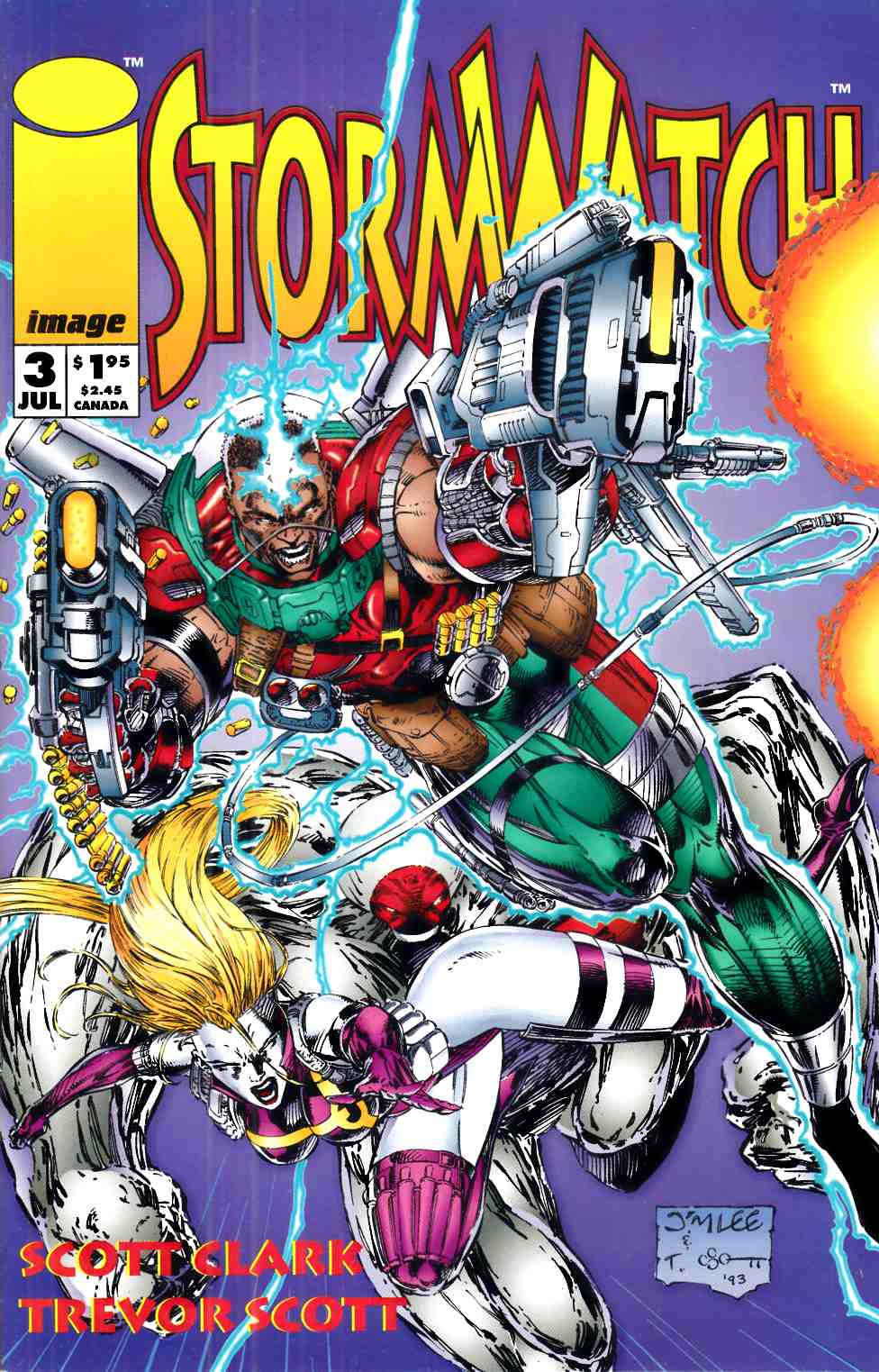 Stormwatch #3 Near Mint (9.4) [Image Comic] THUMBNAIL