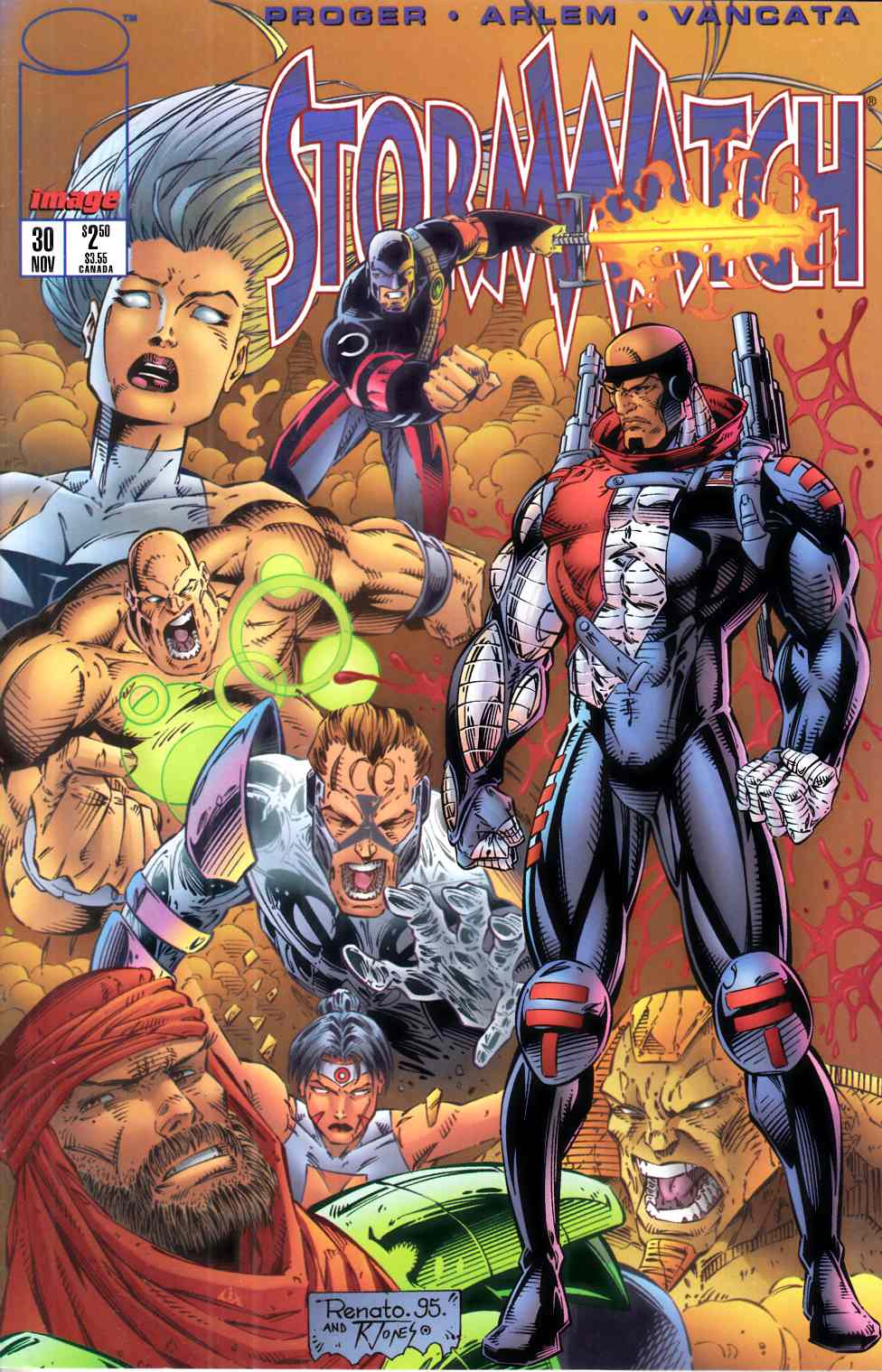 Stormwatch #30 Very Fine (8.0) [Image Comic] LARGE