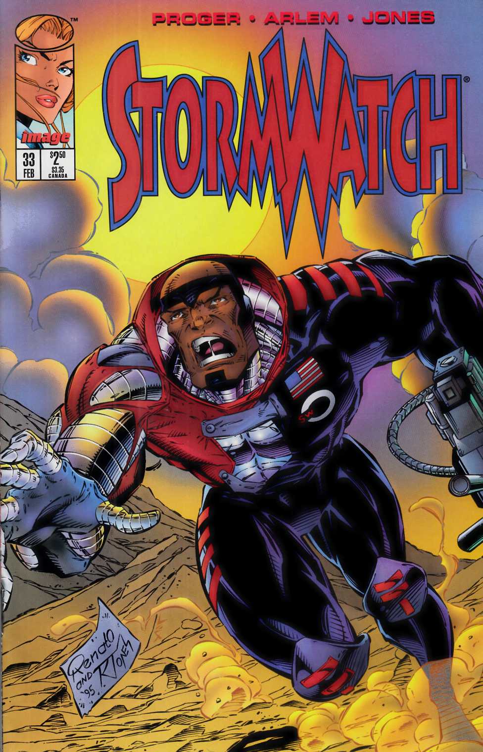 Stormwatch #33 Very Fine (8.0) [Image Comic] LARGE