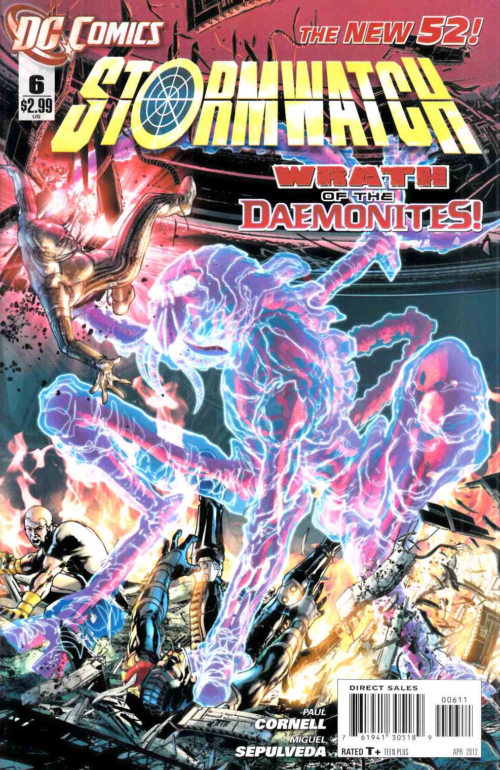 Stormwatch #6 Very Fine (8.0) [DC Comic] LARGE
