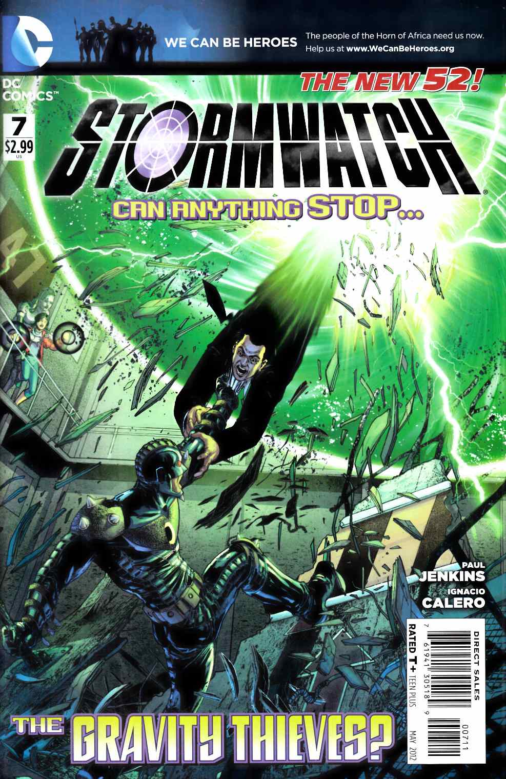 Stormwatch #7 Near Mint (9.4) [DC Comic] LARGE
