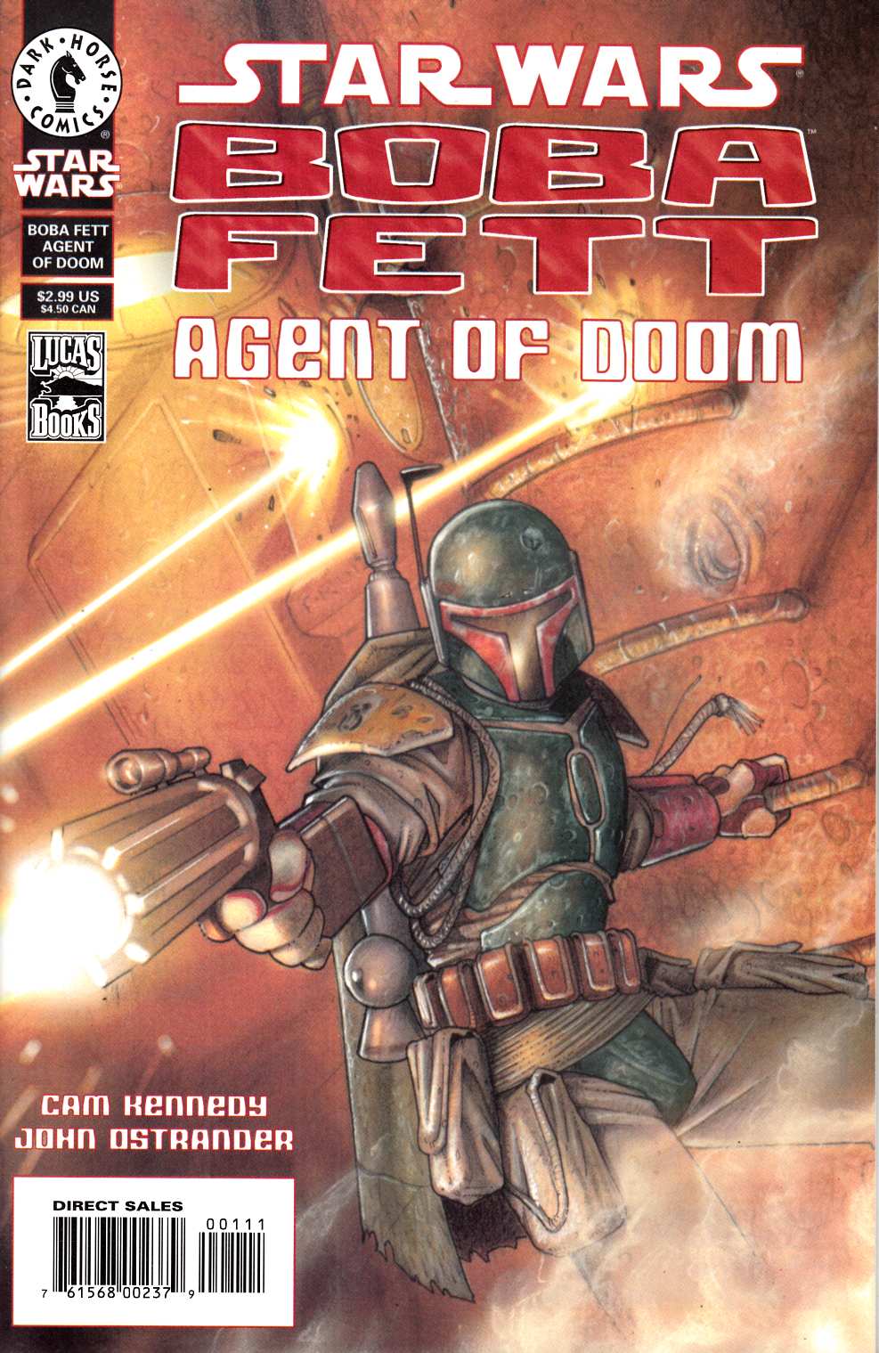 Star Wars Boba Fett Agent of Doom #1 Near Mint (9.4) [Dark Horse Comic] LARGE