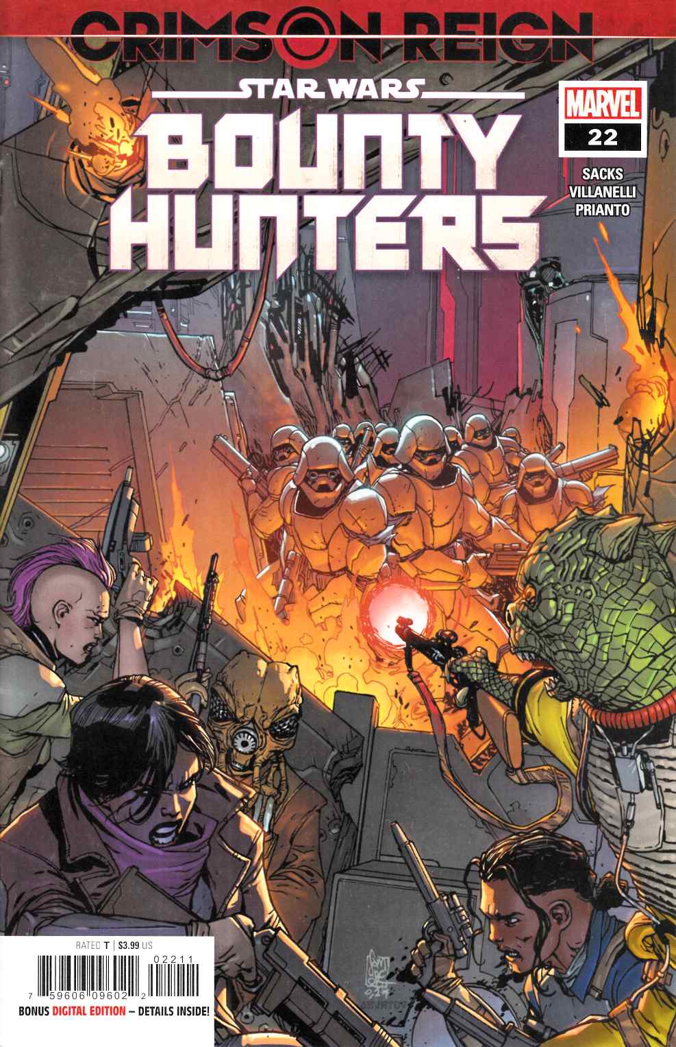 Star Wars Bounty Hunters #22 Near Mint (9.4) [Marvel Comic] THUMBNAIL