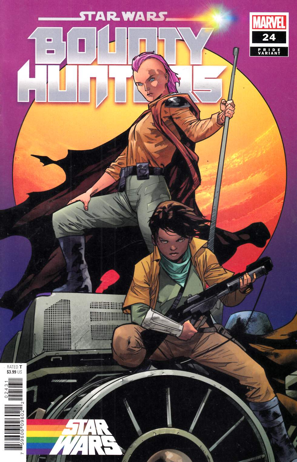 Star Wars Bounty Hunters #24 Bazaldua Variant Cover Near Mint (9.4) [Marvel Comic] THUMBNAIL