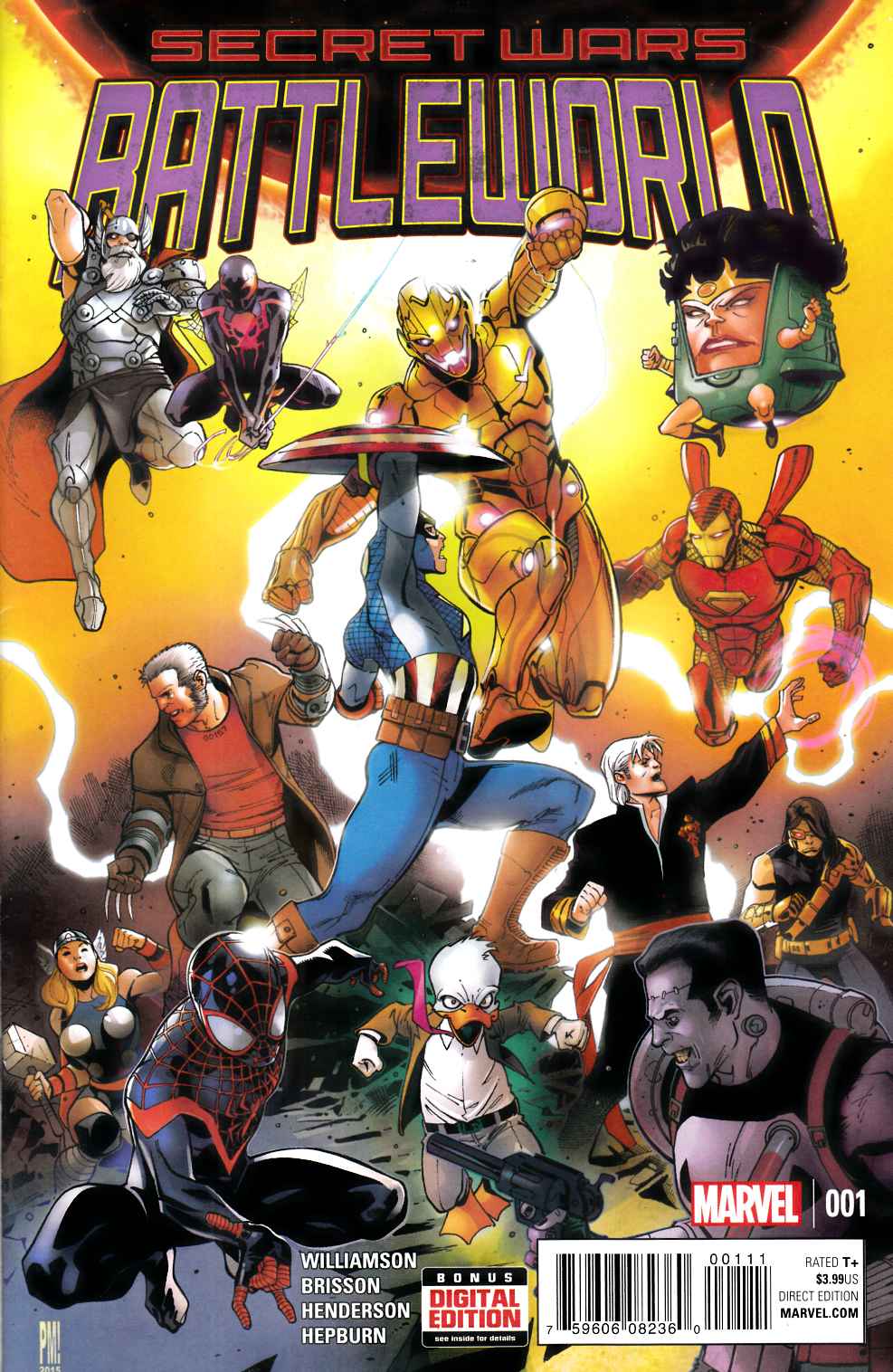 Secret Wars Battleworld #1 Near Mint (9.4) [Marvel Comic] THUMBNAIL