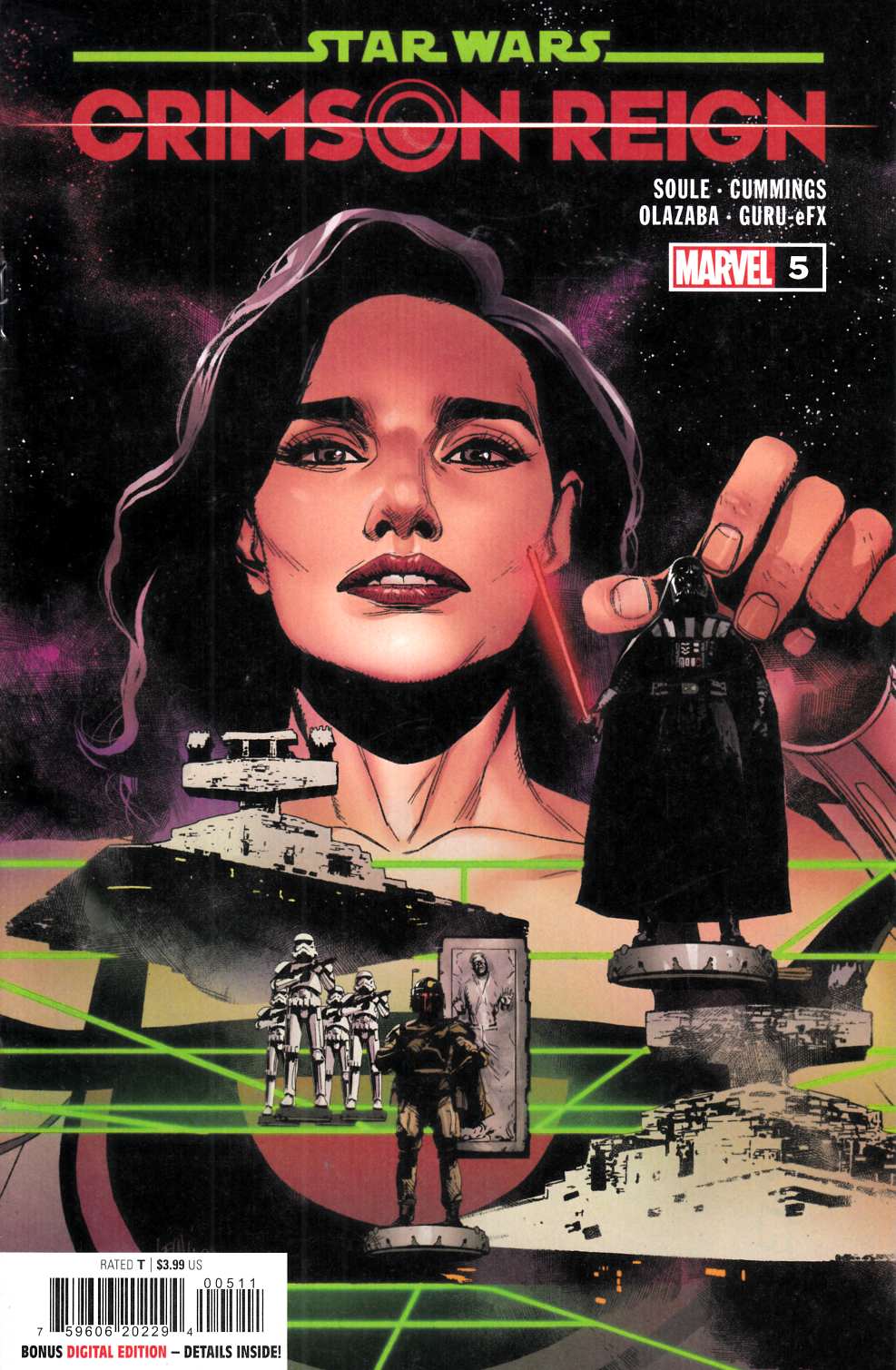 Star Wars Crimson Reign #5 Near Mint (9.4) [Marvel Comic] LARGE