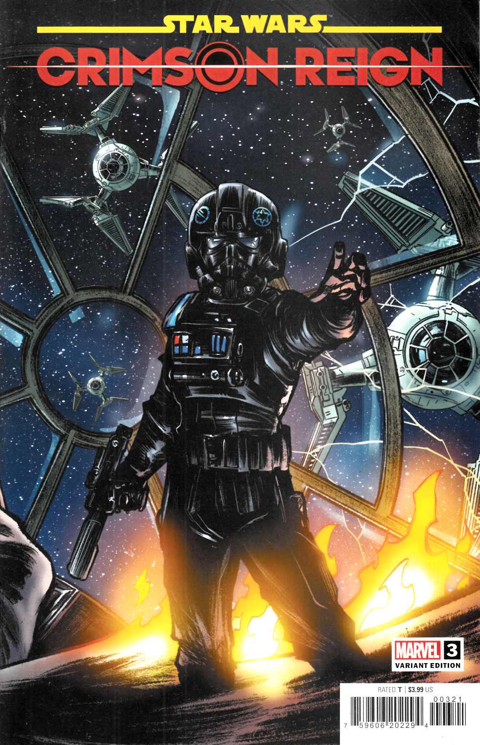 Star Wars Crimson Reign #3 Anindito Variant Cover Near Mint (9.4) [Marvel Comic] THUMBNAIL