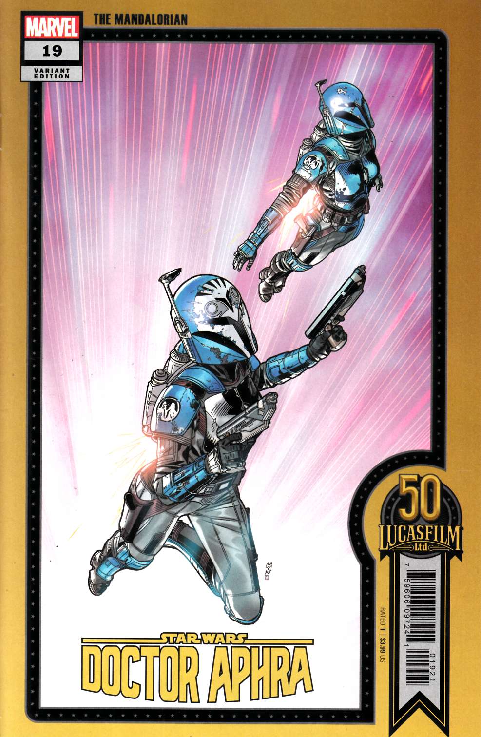 Star Wars Doctor Aphra #19 Lucasfilm Variant Cover Near Mint (9.4) [Marvel Comic] THUMBNAIL