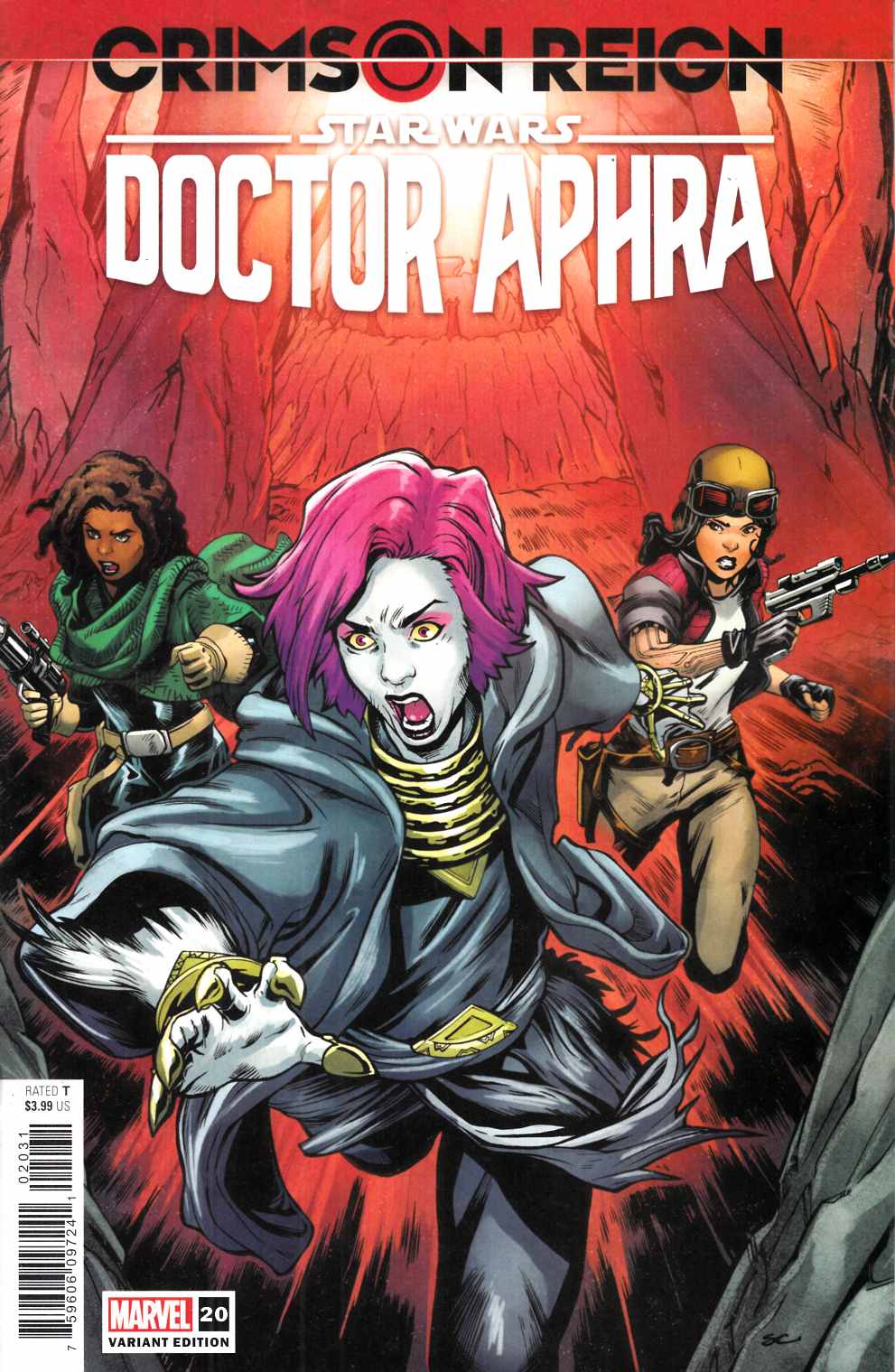 Star Wars Doctor Aphra #20 Cummings Variant Cover Near Mint (9.4) [Marvel Comic] LARGE