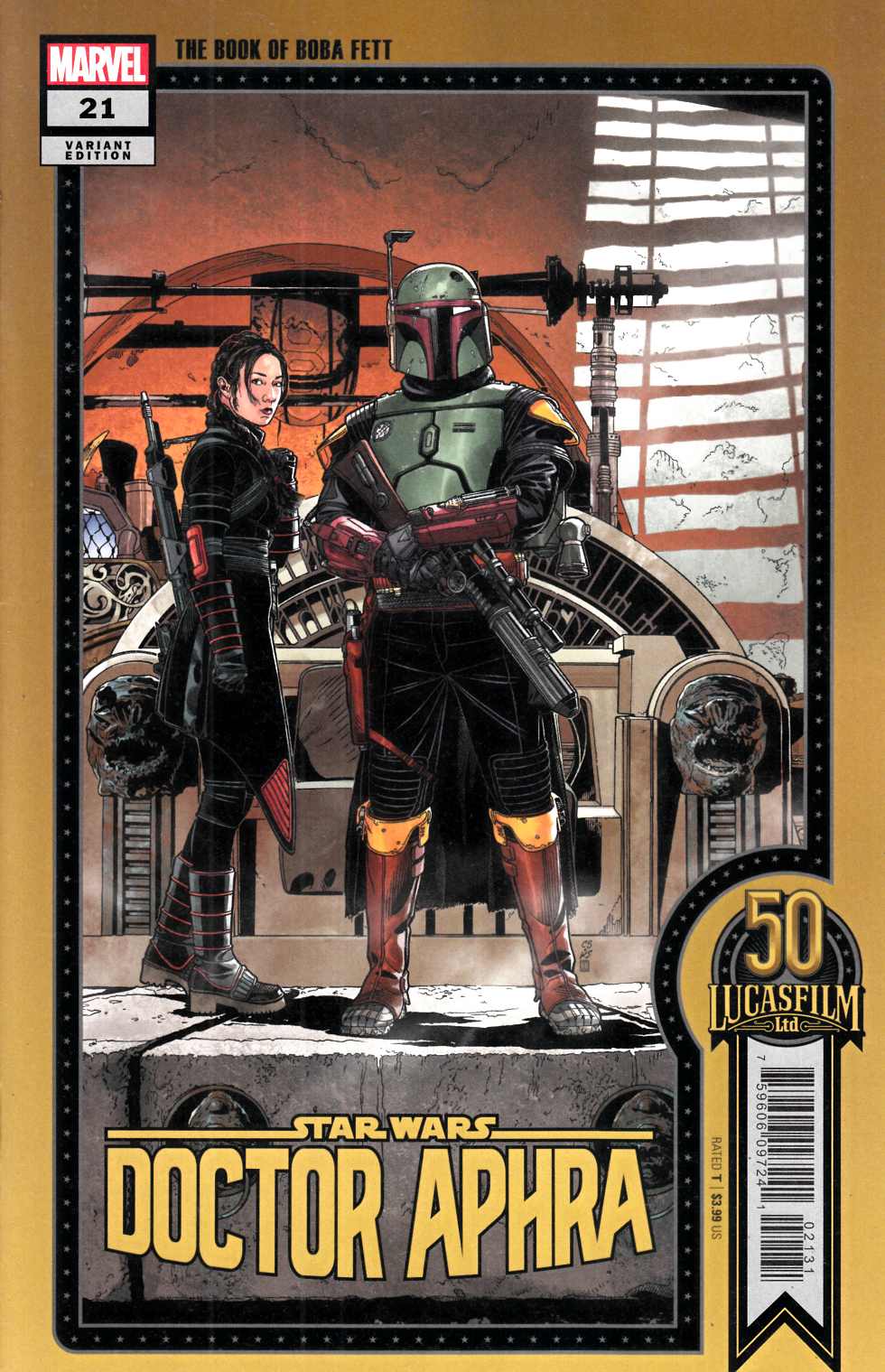 Star Wars Doctor Aphra #21 Sprouse Variant Cover Near Mint (9.4) [Marvel Comic] LARGE