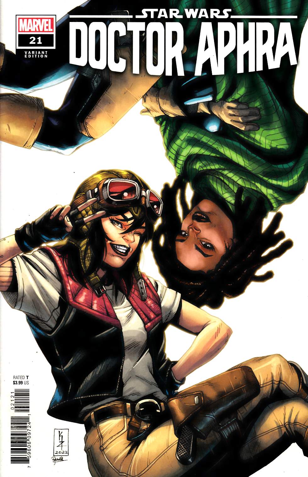 Star Wars Doctor Aphra #21 Zama Variant Cover Near Mint (9.4) [Marvel Comic] LARGE