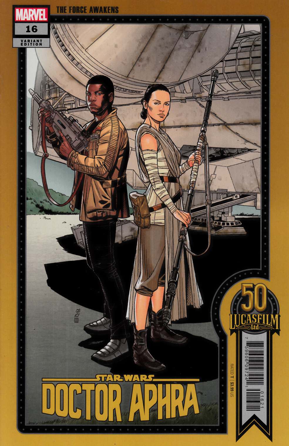 Star Wars Doctor Aphra #16 Lucasfilm Variant Cover Near Mint (9.4) [Marvel Comic] LARGE