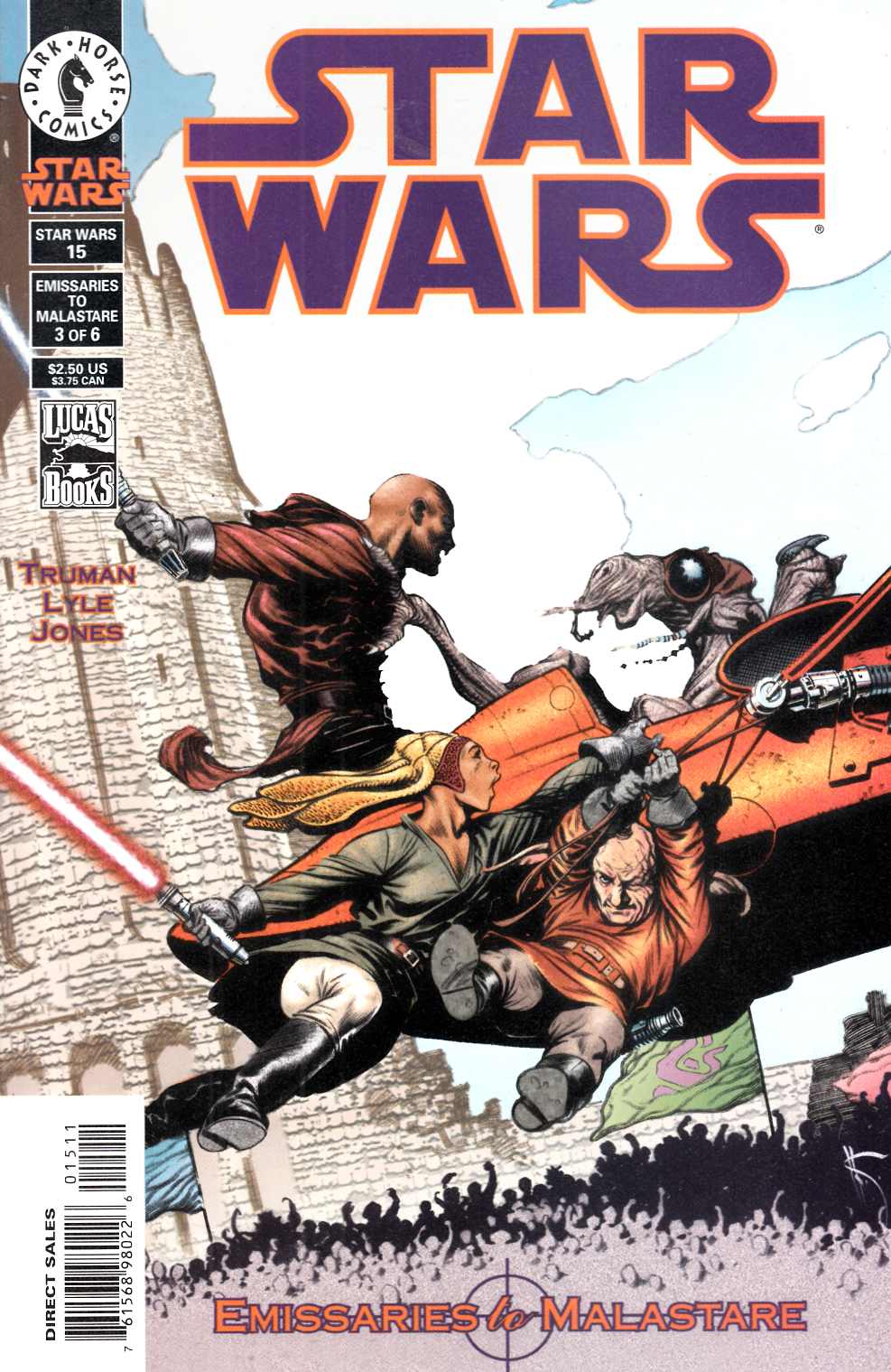 Star Wars #15 Near Mint (9.4) [Dark Horse Comic] LARGE